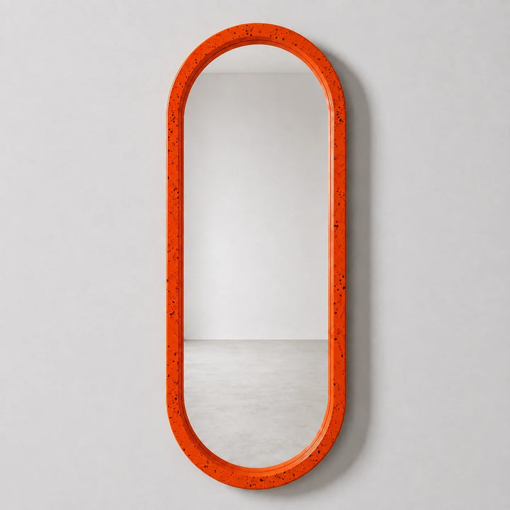 The Pill Mirror | Speckled Orange by Interior Moderna