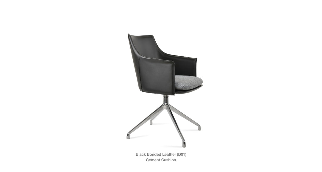 Briancon Spider Swivel Armchair Soho Concept