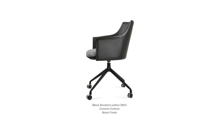 Briancon Spider Swivel Armchair Soho Concept