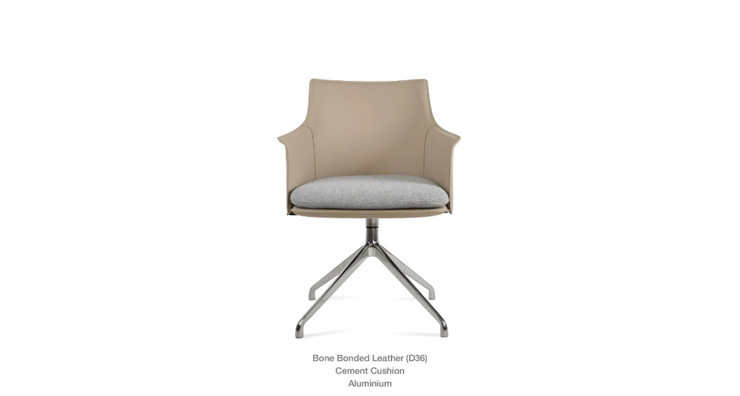 Briancon Spider Swivel Armchair Soho Concept