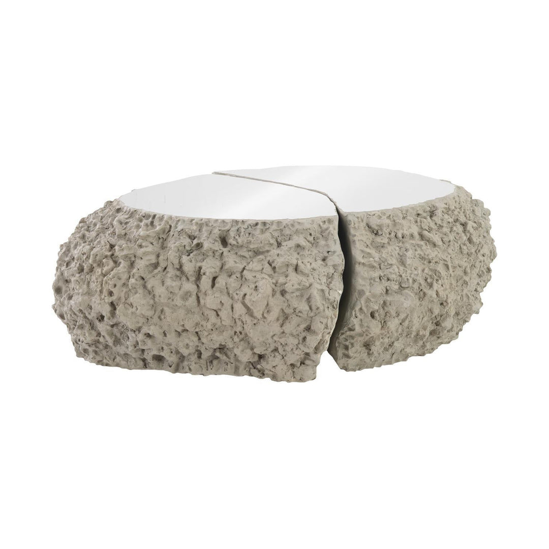 Split the Difference Coffee Table, Ash by Phillips Collection — centered product view