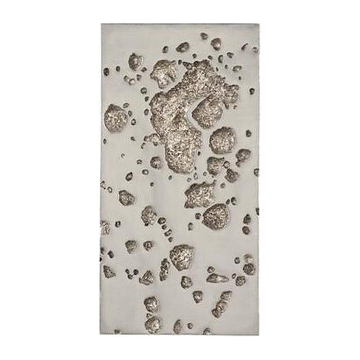 Splotch Wall Art, Rectangle, Silver Leaf Phillips Collection