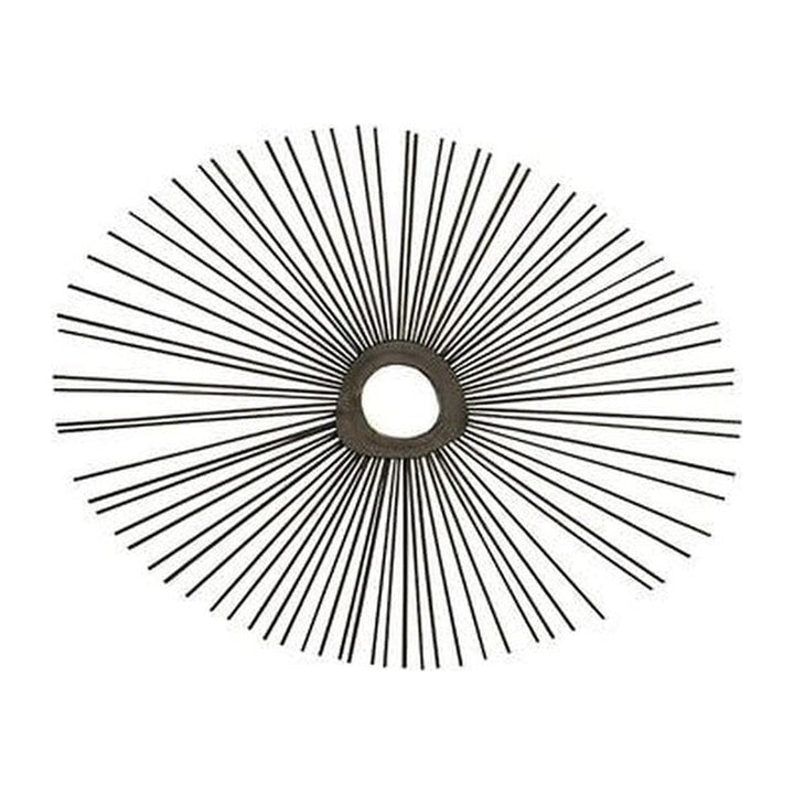 Spoke Mirror, Burnt, Round Phillips Collection