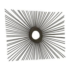 Spoke Mirror, Burnt, Square Phillips Collection