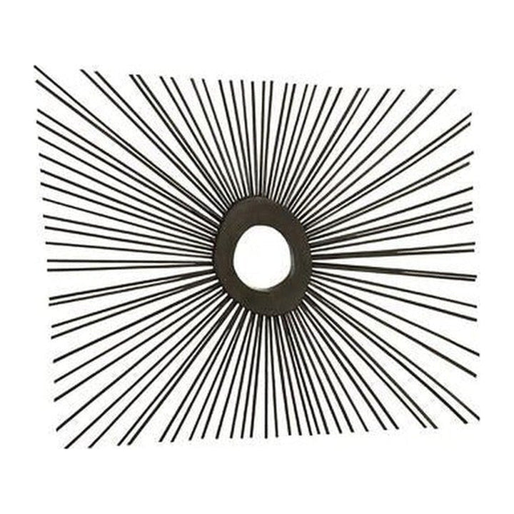 Spoke Mirror, Burnt, Square Phillips Collection