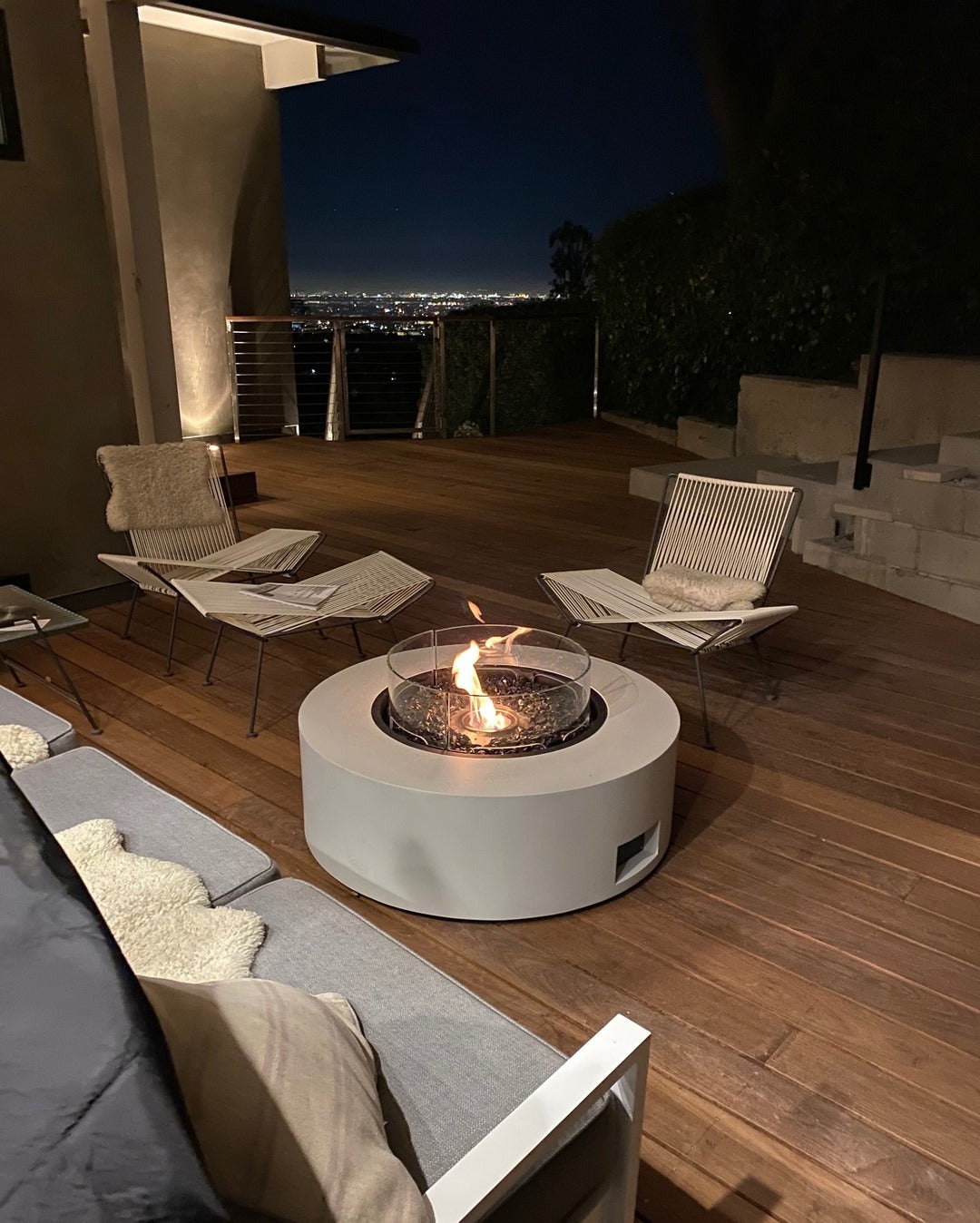 ARK 40 FIRE PIT TABLE Outdoor / Outdoor Fire Table Eco Smart Fire