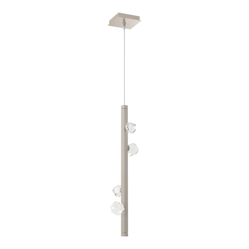 Stella Pendant by Hammerton Studio in Beige Silver