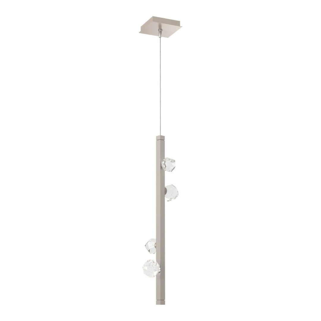 Stella Pendant by Hammerton Studio in Beige Silver