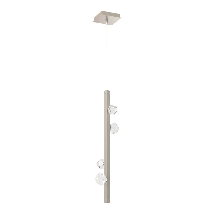 Stella Pendant by Hammerton Studio in Beige Silver