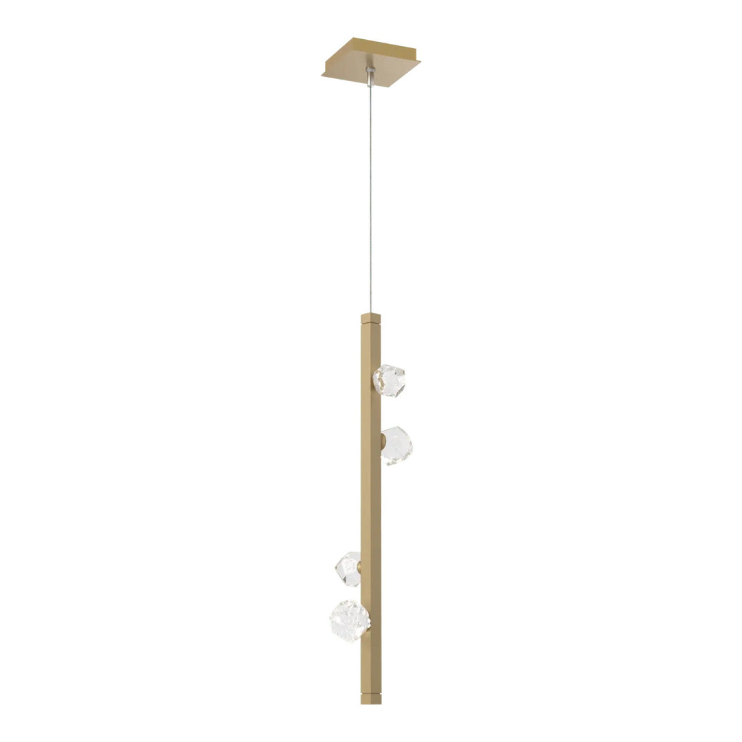Stella Pendant by Hammerton Studio in Gilded Brass
