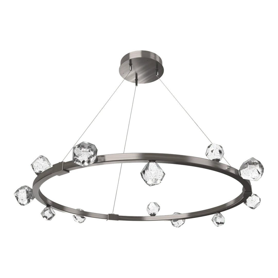 Stella Ring Chandelier by Hammerton Studio in Gunmetal