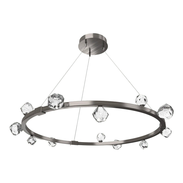 Stella Ring Chandelier by Hammerton Studio in Gunmetal