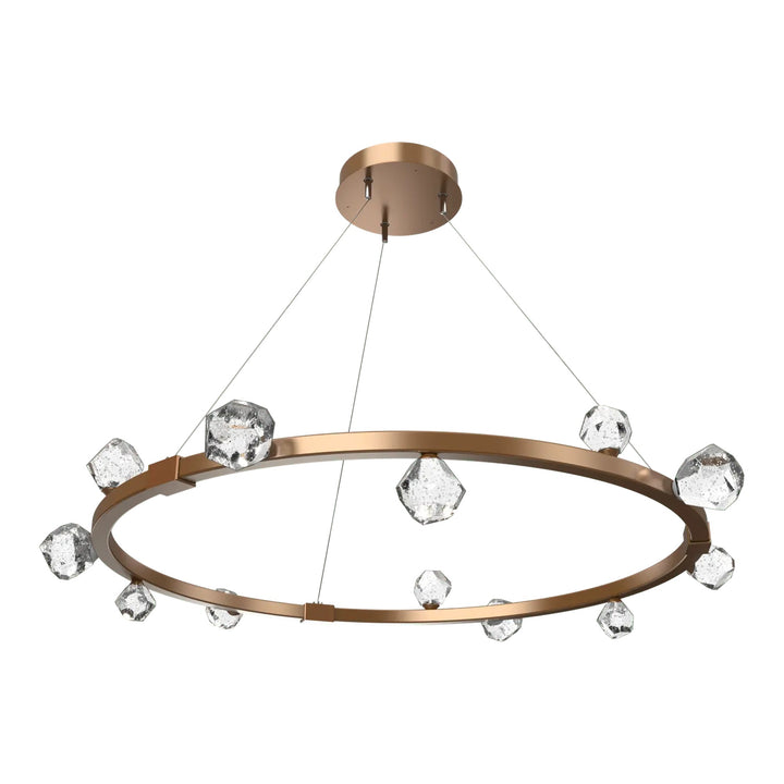 Stella Ring Chandelier by Hammerton Studio in Novel Brass
