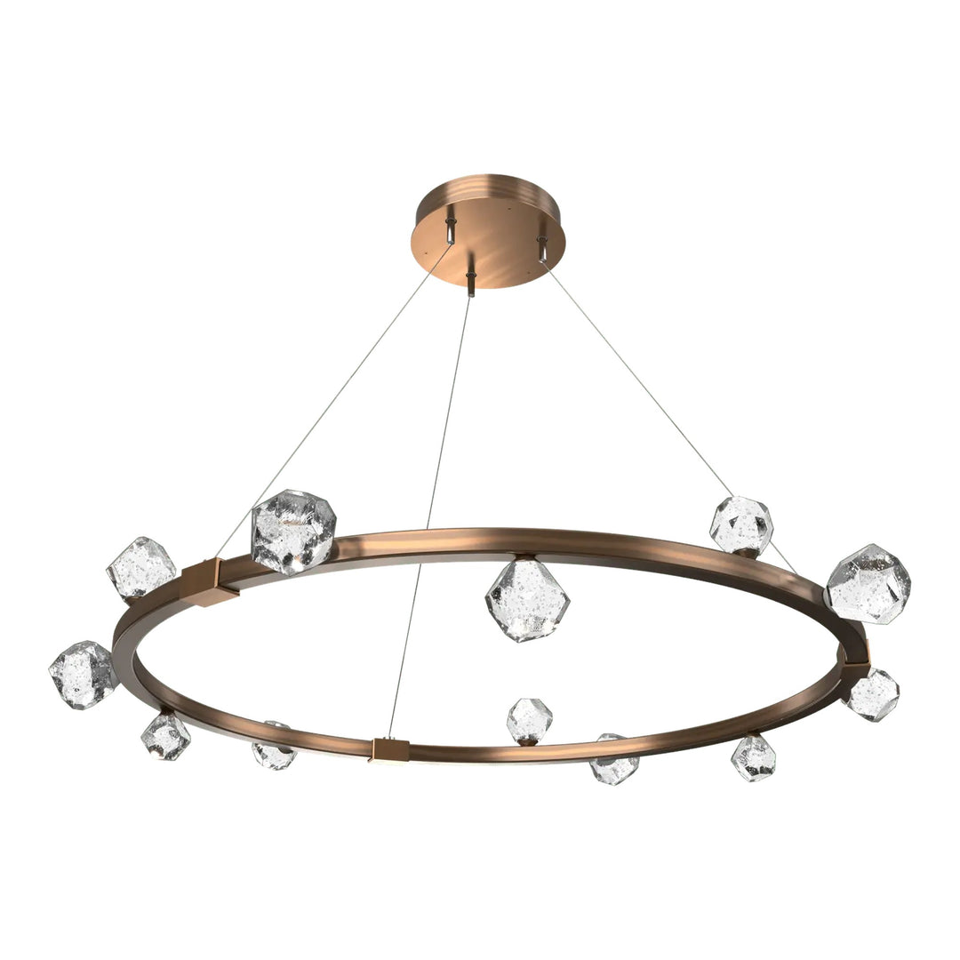 Stella Ring Chandelier by Hammerton Studio in Oil-Rubbed Bronze