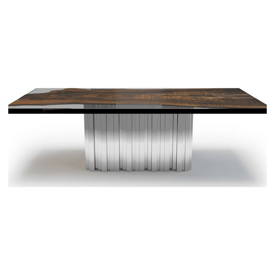 Stellio Walnut Wood Dining Table Arditi Collection