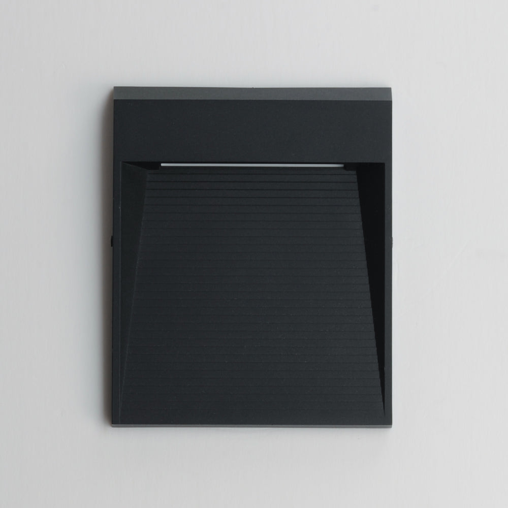 Steppes LED Outdoor Sconce by ET2 Lighting, styled view 1