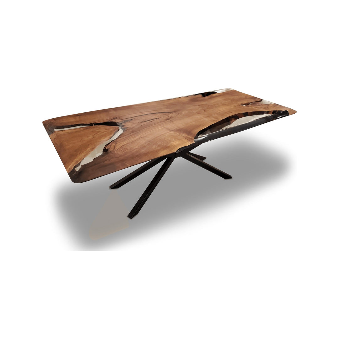 Stheno Walnut Wood Dining Table Arditi Collection
