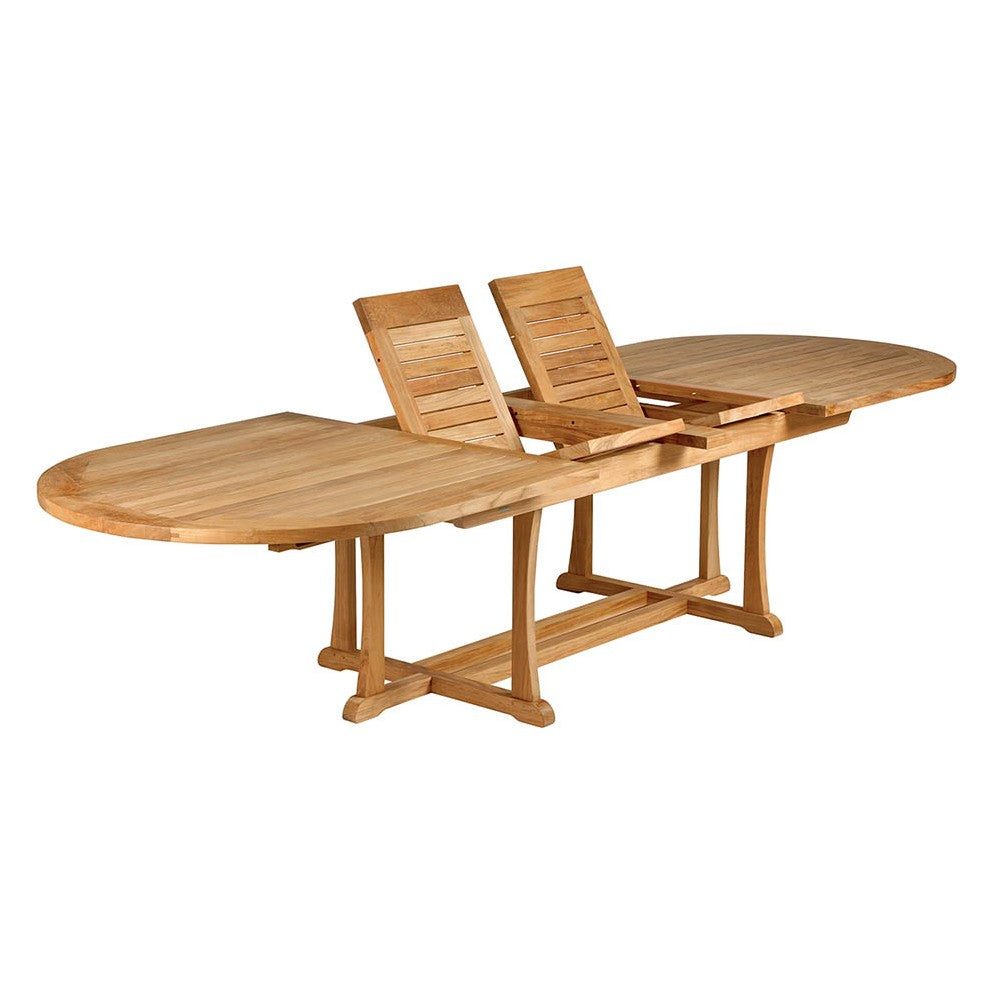 Stirling Extending Table 320 by Barlow Tyrie, white background