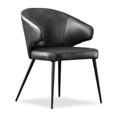 STRETTO Dining Chair in Pitch Black Mobital