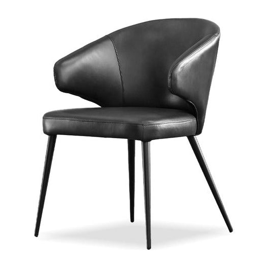 STRETTO Dining Chair in Pitch Black Mobital