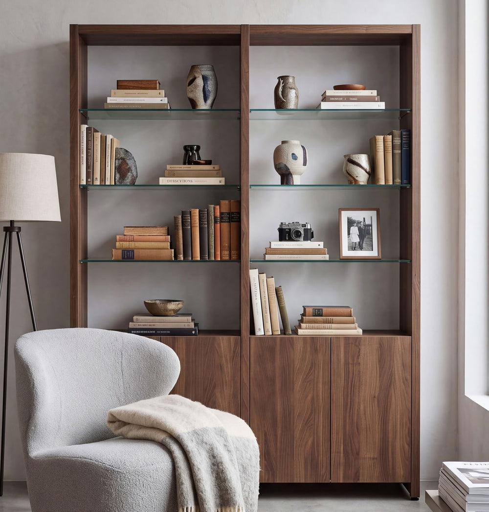 Studio Shelves in Neo Walnut lifestyle