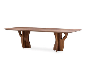 SUMA Dining Table in Walnut By Uultis Dining Tables Uultis Design