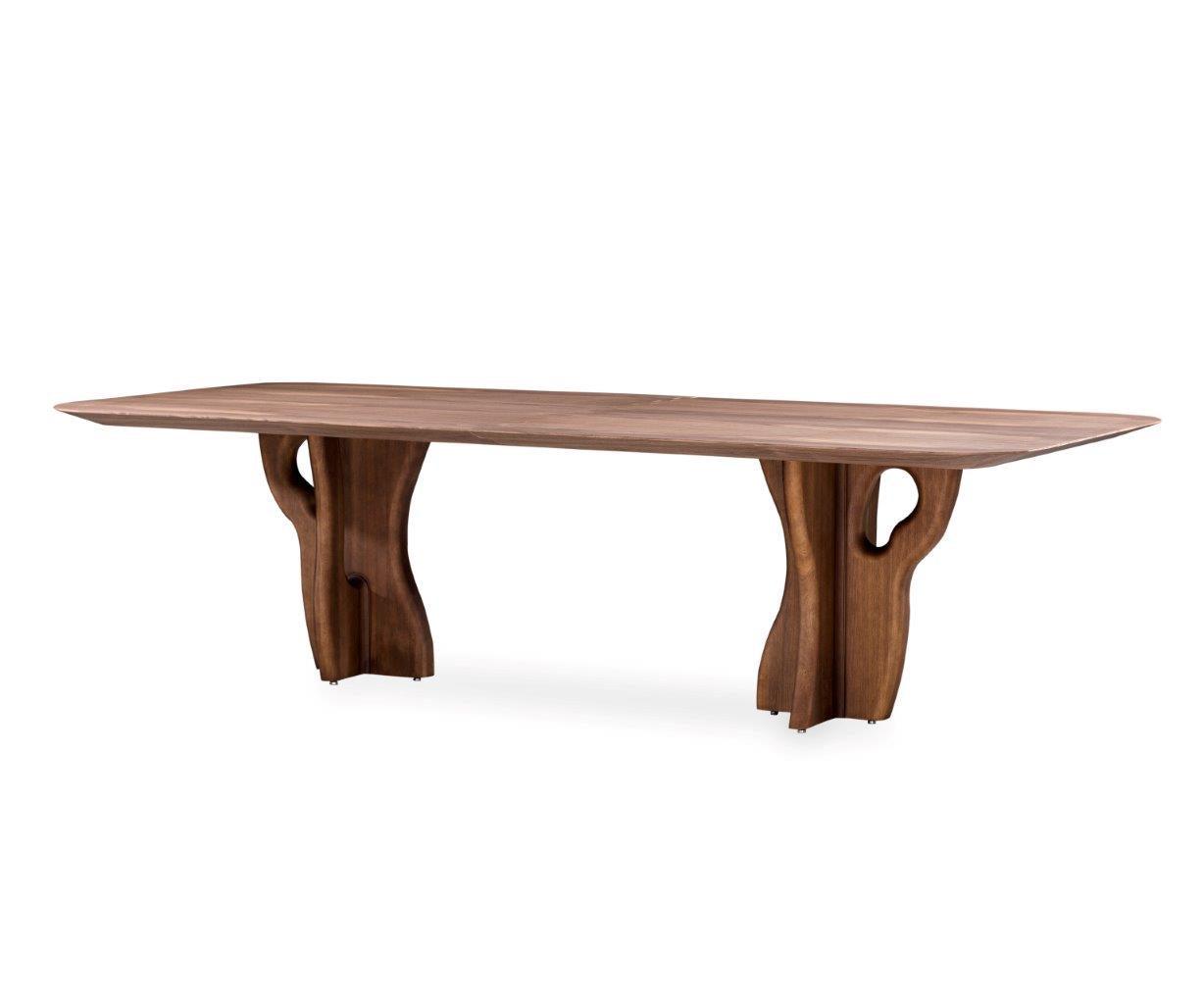 SUMA Dining Table in Walnut By Uultis Dining Tables Uultis Design