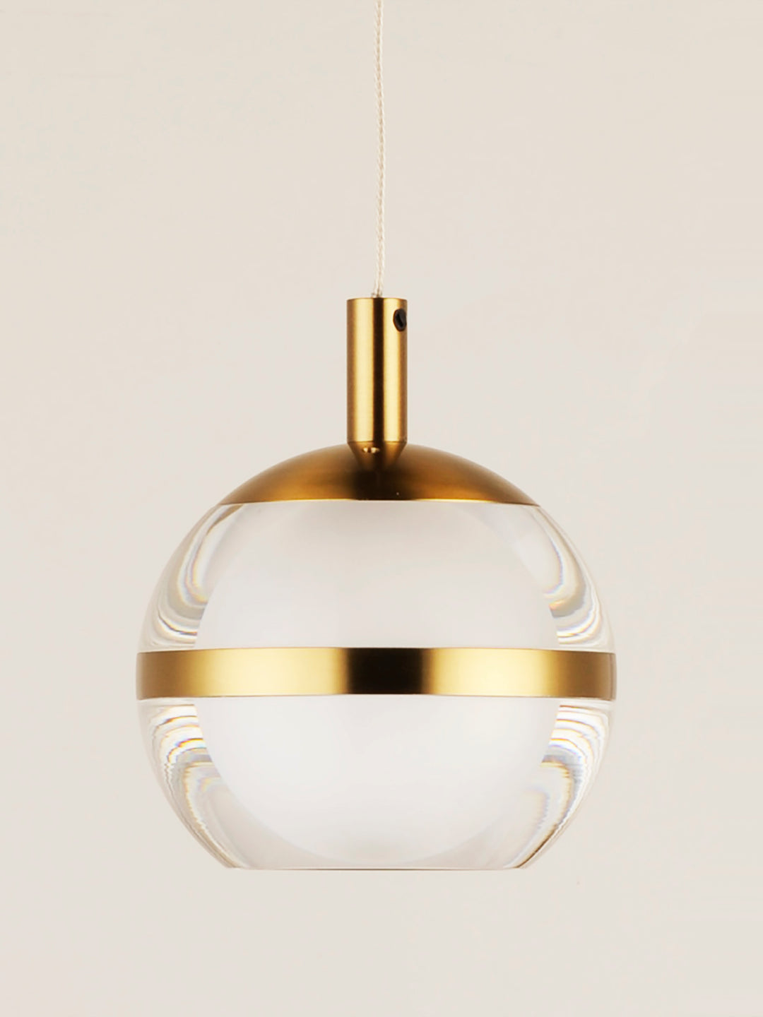 Swank 1-Light LED Pendant by ET2 Lighting, styled view 2
