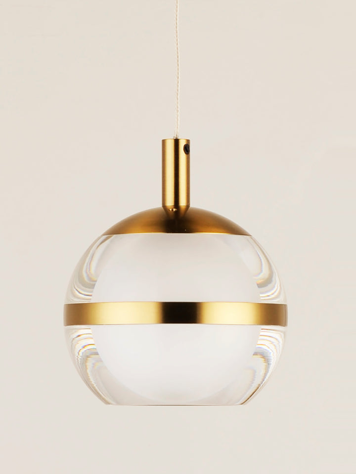 Swank 1-Light LED Pendant by ET2 Lighting, styled view 2