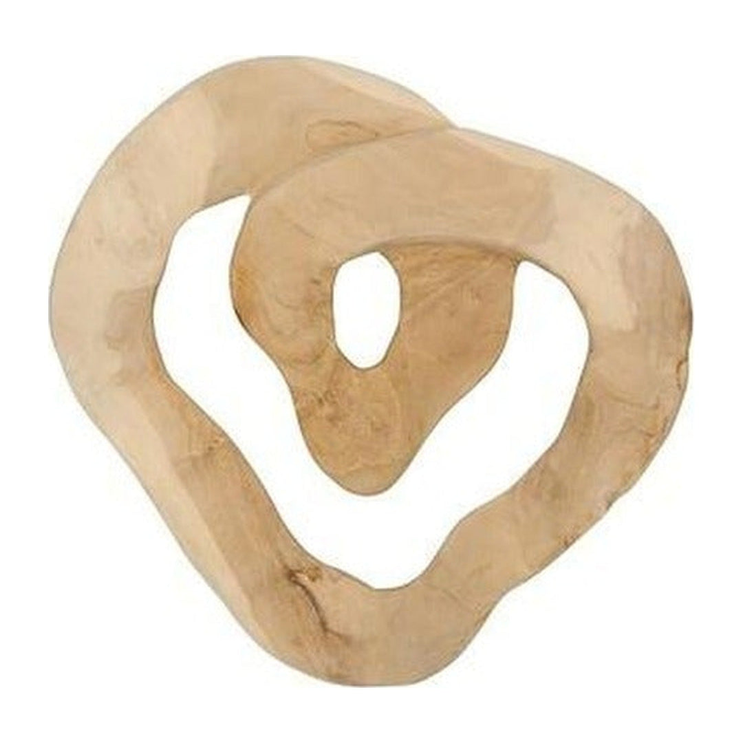 Swirl Wall Tile, Teak Wood Phillips Collection