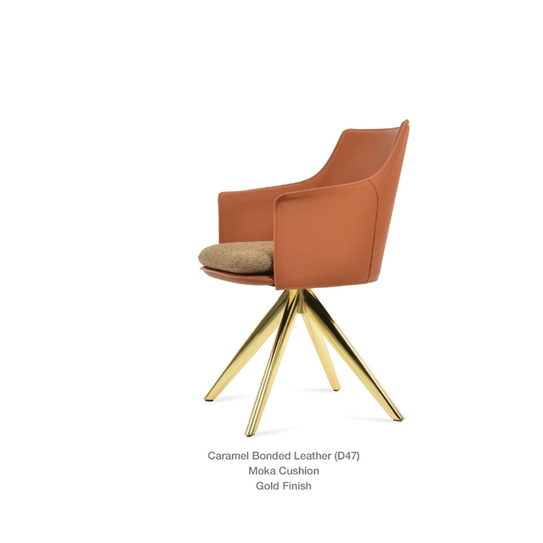 Briancon Sword Swivel Armchair by Soho Concept — product view