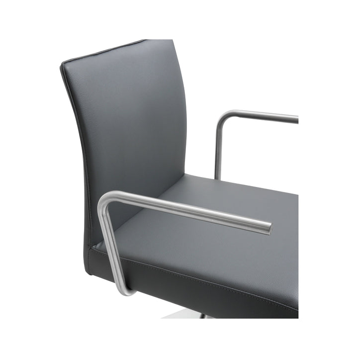 Sydney Hydraulic Bar Stool — white cutout (Taji)