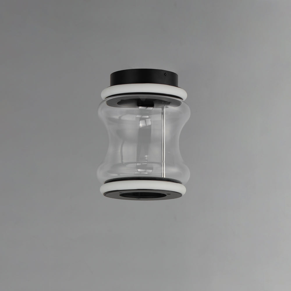 Syndicate LED Flush Mount by ET2 Lighting, styled view 1