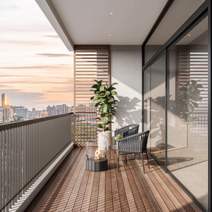 T-LITE 8 DESIGNER FIREPLACE Outdoor / Outdoor Fire Tables Eco Smart Fire