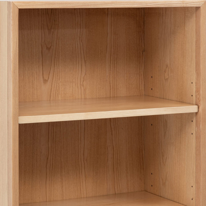 Tanner Bookcase in Flaxen — lifestyle photo