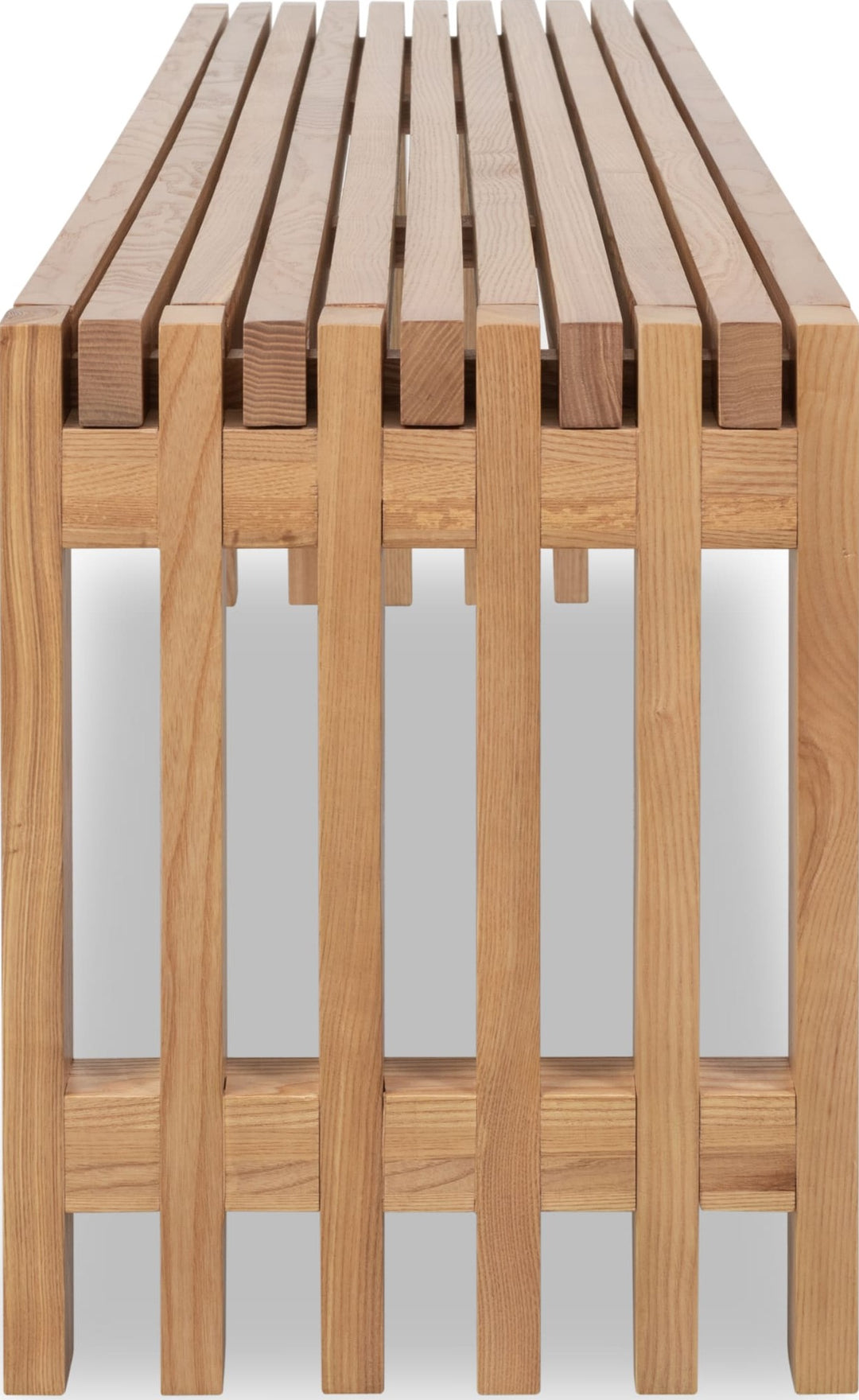 Tanner Dining Bench in Flaxen — lifestyle photo