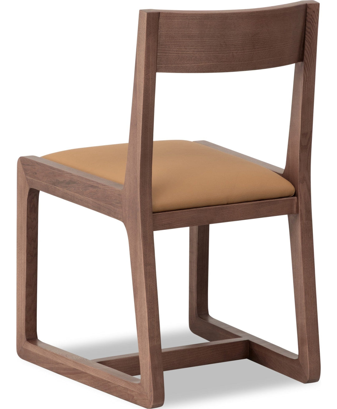 Tanner Dining Chair in Roux and Cam Tan — product view on a white background