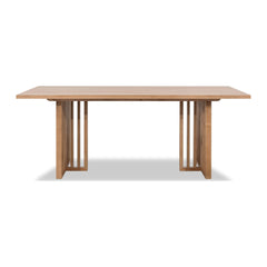 Tanner Dining Table by Modus in Flaxen — product view on a white background