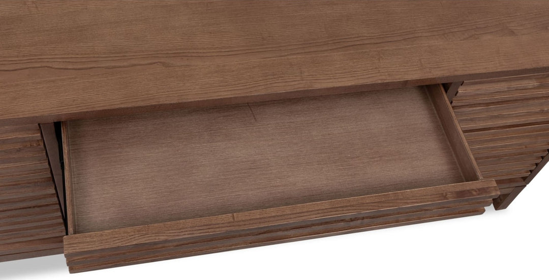 Tanner File Drawer Desk in Roux — lifestyle photo