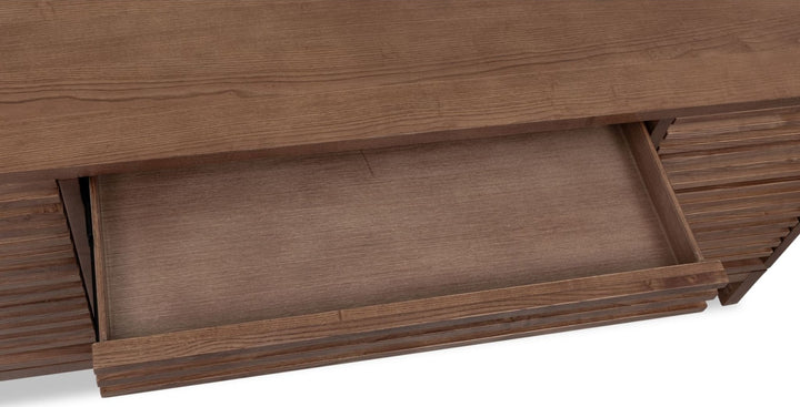 Tanner File Drawer Desk in Roux — lifestyle photo