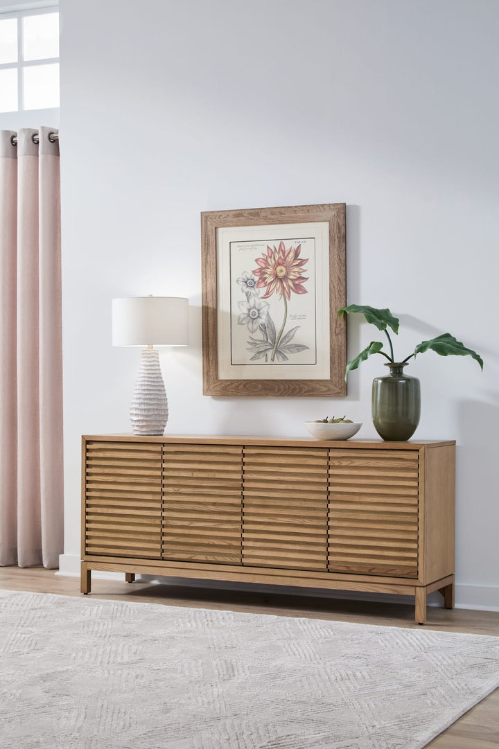 Tanner Sideboard in Flaxen — lifestyle photo