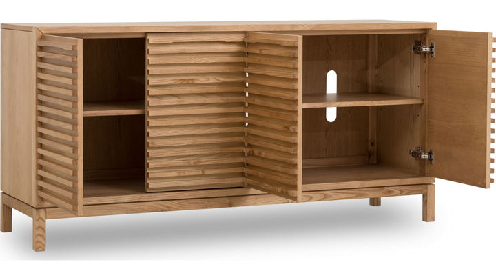 Tanner Sideboard in Flaxen — product view on a white background