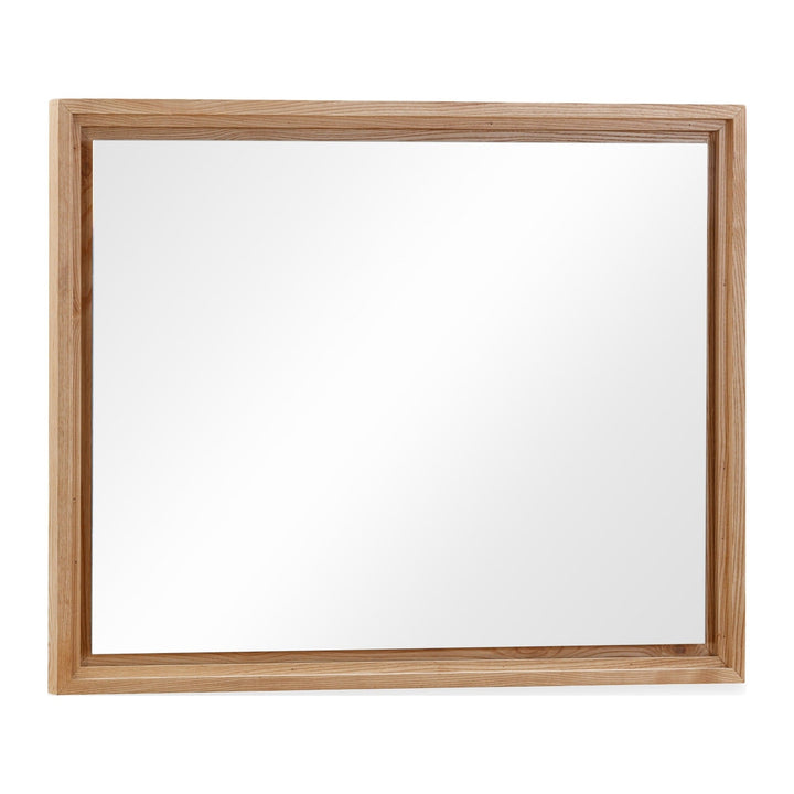 Tanner Wall or Dresser Mirror by Modus in Flaxen — on a white background