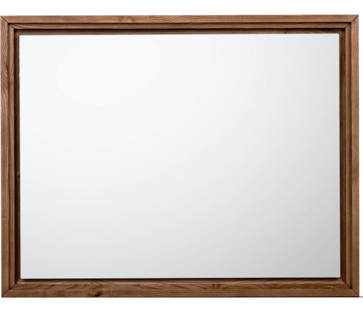 Tanner Wall or Dresser Mirror in Roux — on a white background