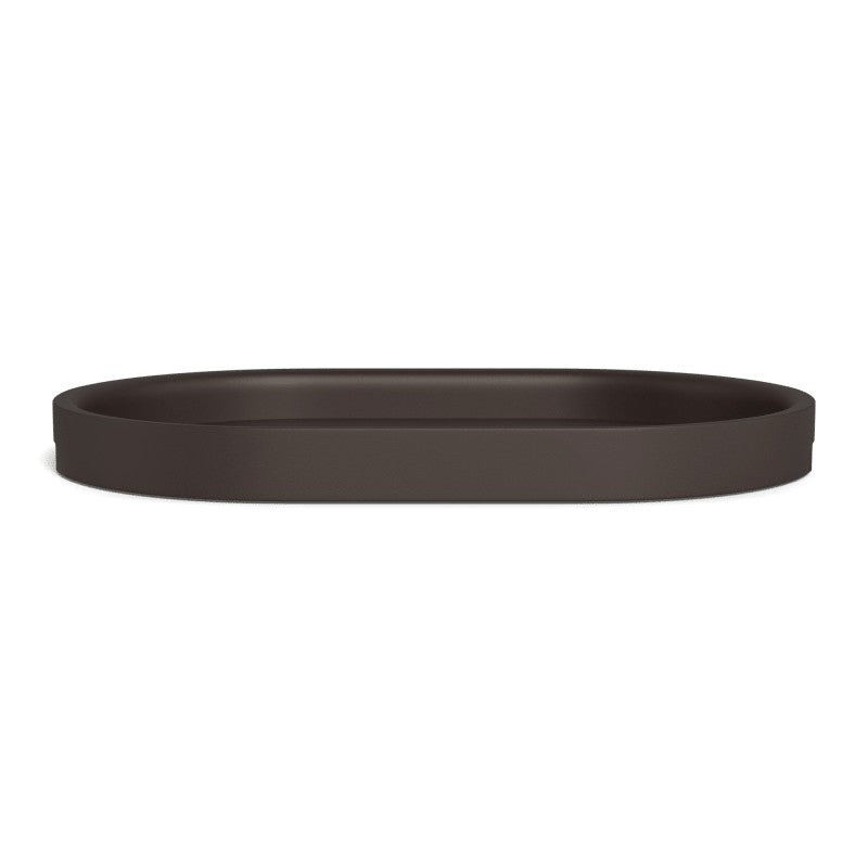 Tavola Aluminum Pill Tray 22" by Harbour in Aluminum Bronze