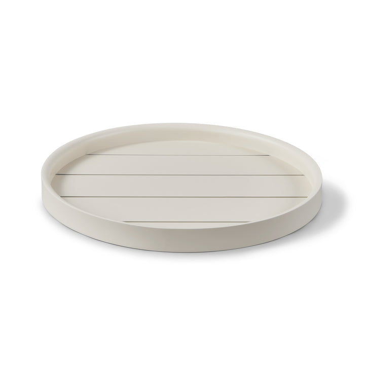 Tavola Aluminum Round Tray 18" by Harbour detail view 1