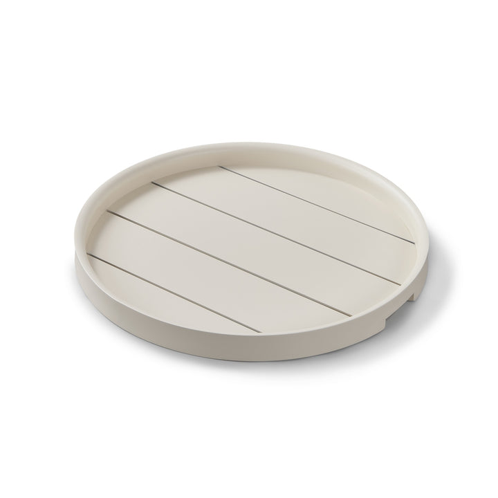Tavola Aluminum Round Tray 18" by Harbour detail view 2
