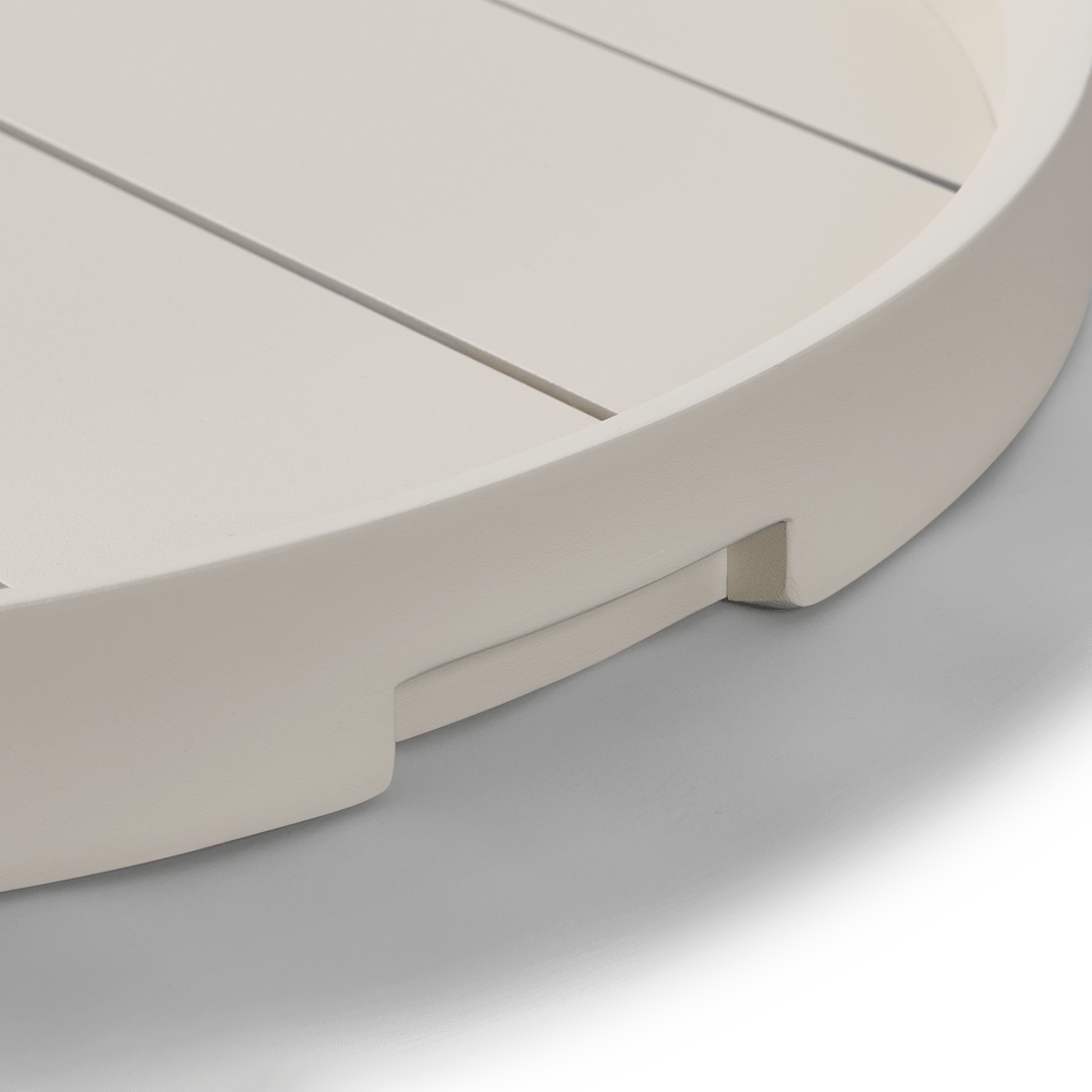 Tavola Aluminum Round Tray 18" by Harbour lifestyle 1
