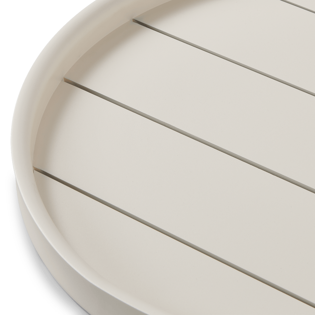 Tavola Aluminum Round Tray 18" by Harbour lifestyle 2