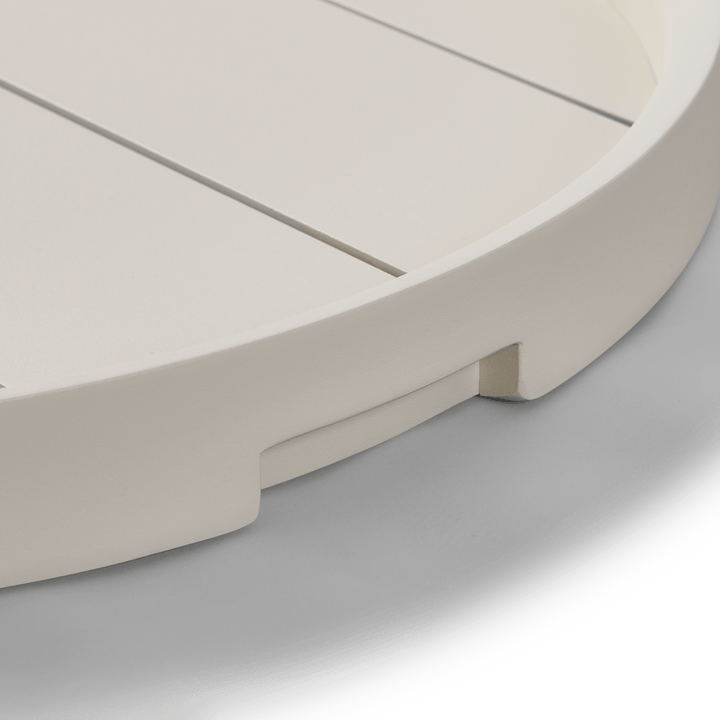Tavola Aluminum Round Tray 24" by Harbour lifestyle 1
